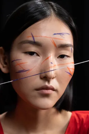Abstract Face Art