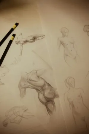 Nude Figure Sketches