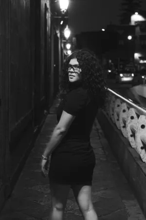 Nighttime Urban Portrait