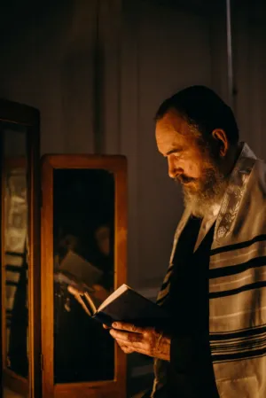 Man Reading A Book
