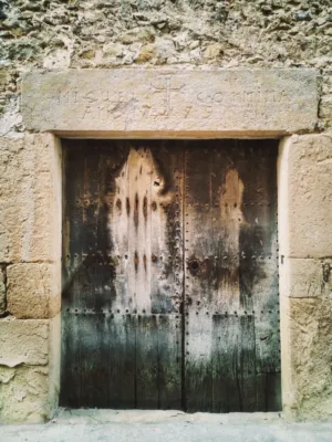 Ancient Wooden Door