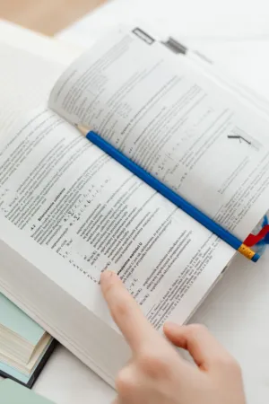 Student Studying