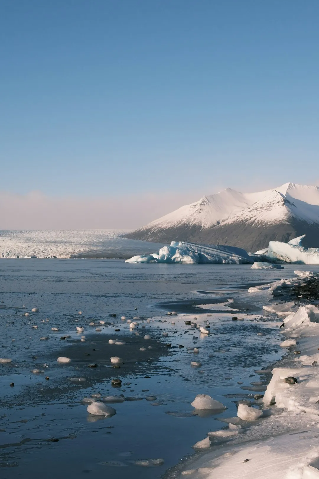 Icelandic Glacier Landscape