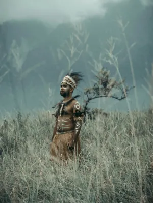 Traditional Indigenous Figure