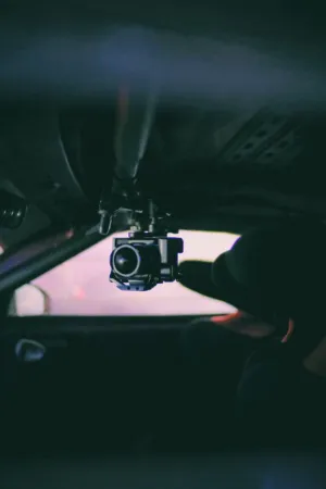 Car Interior With Camera