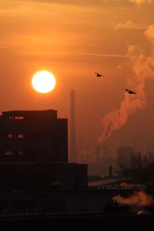 Sunset Cityscape