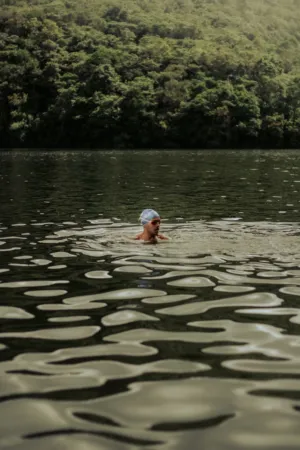 Swimmer In Nature