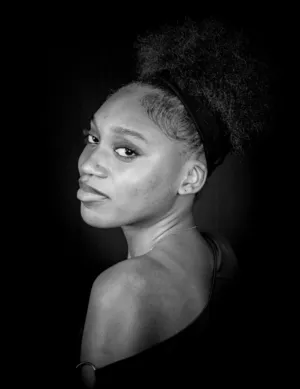 Black And White Portrait