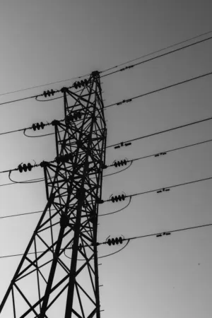Power Lines Silhouette