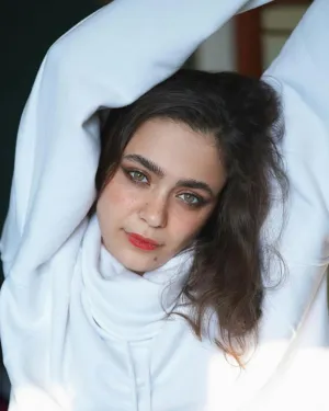 White Hoodie Portrait