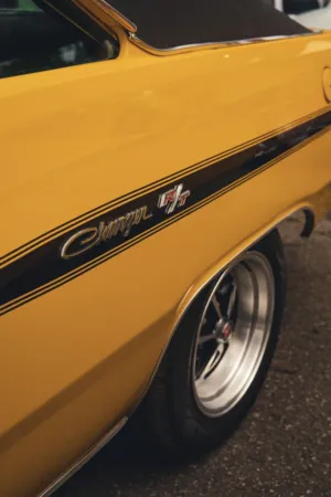 Classic Car Side View