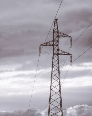 Power Line Silhouette