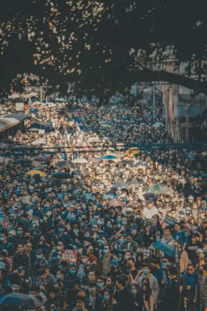 Protest Crowd