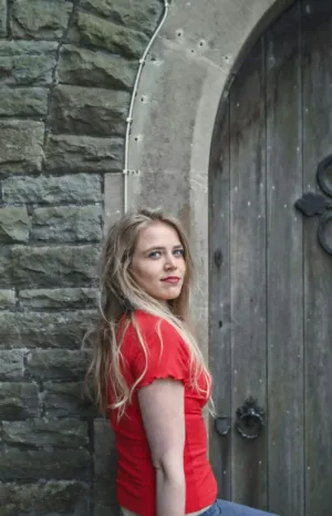 Red Top And Stone Wall