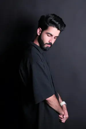 Black Shirt Model