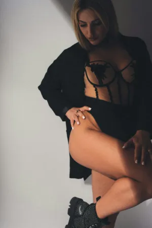 Fashion Model In Lingerie