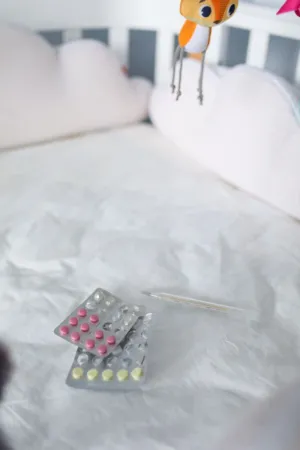 Medication On A Bed