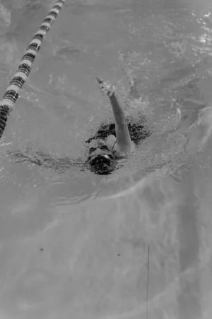 Swimmer In Action
