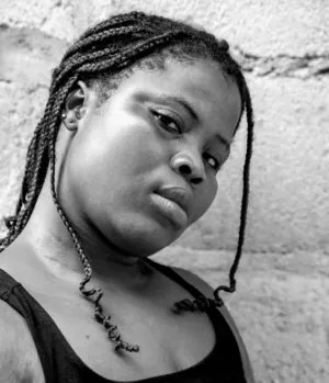 Black And White Portrait