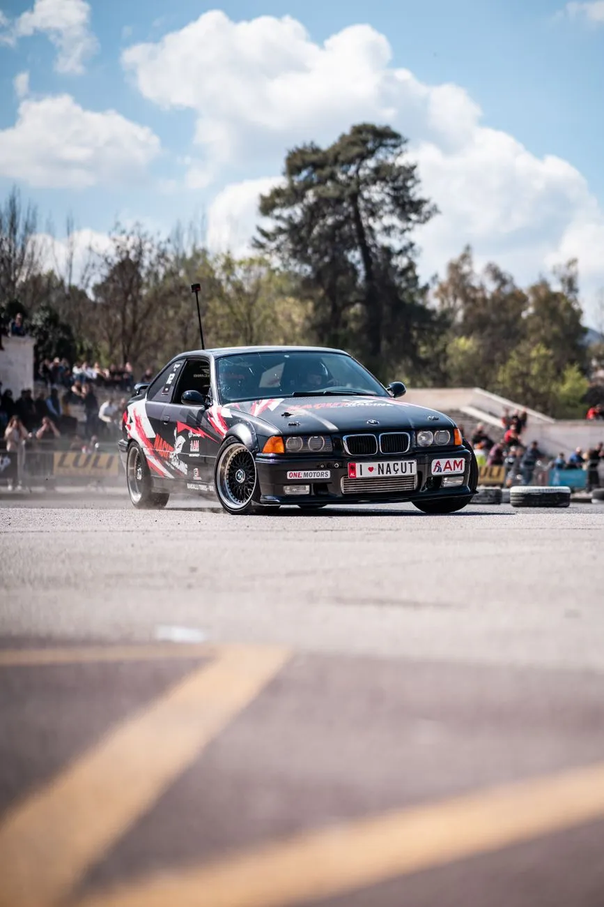 Drift Car On Track