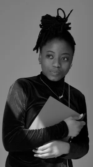 Black And White Portrait