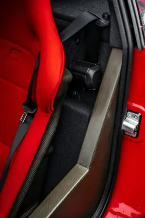 Red Car Interior