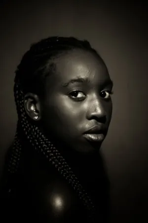 Black And White Portrait