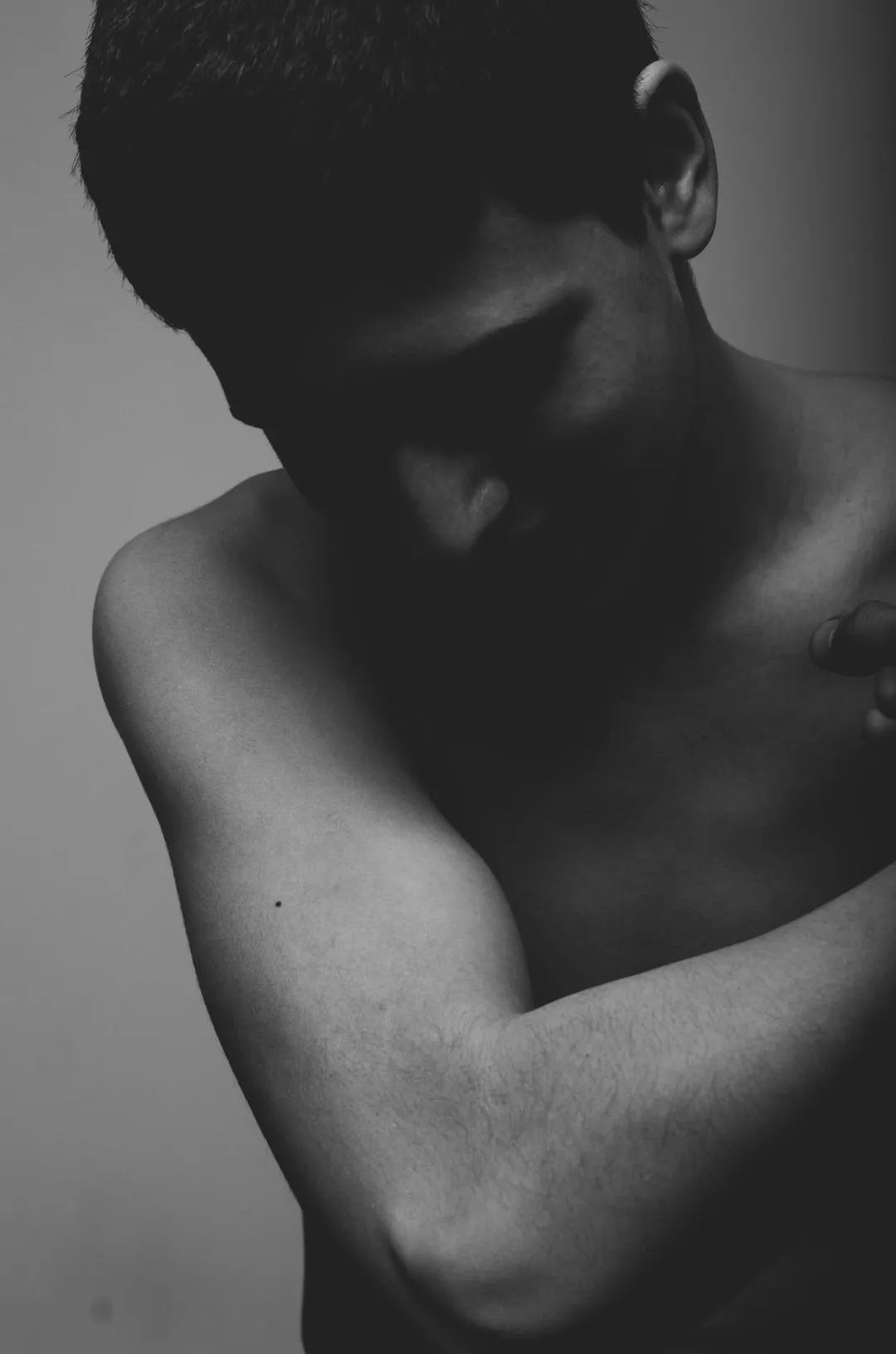 Shaded Male Torso