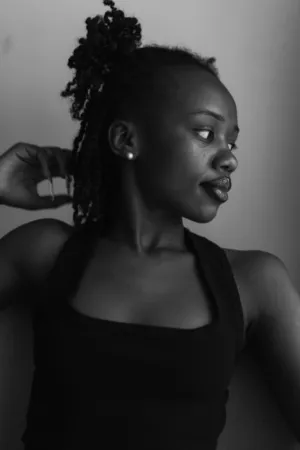Black And White Portrait