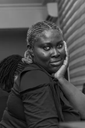 Black And White Portrait