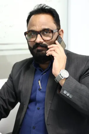 Businessman On Phone