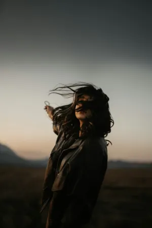 Windblown Hair