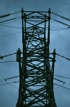 Power Line Tower