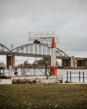 Bridge And Lighthouse