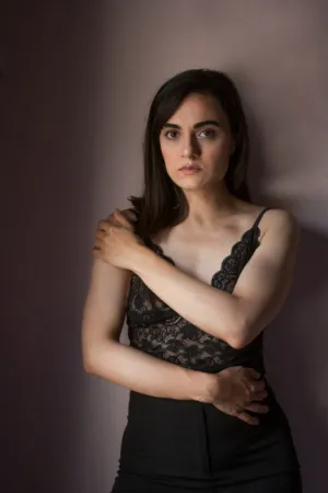 Black Lace Top Portrait