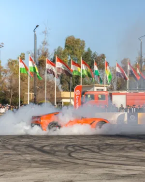 Car Burnout Event