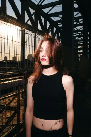 Urban Sunset Portrait