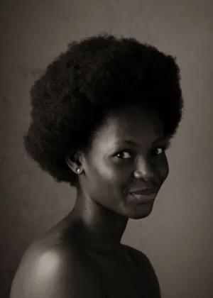 Black And White Portrait