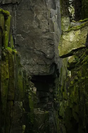 Rugged Rock Formation