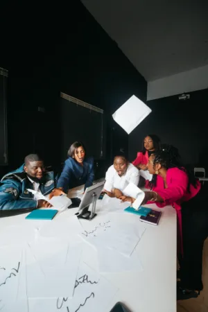 Diverse Team Meeting