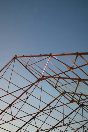 Rustic Metal Structure