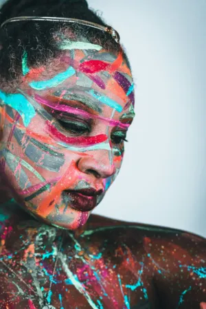 Colorful Face Art
