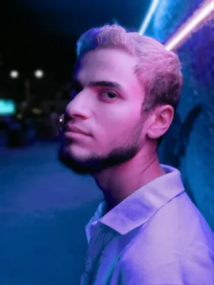 Urban Night Portrait