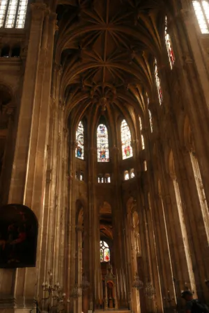 Stained Glass Cathedral Interior