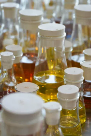 Bottles Of Liquid