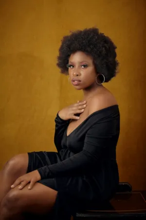 Black Dress Portrait