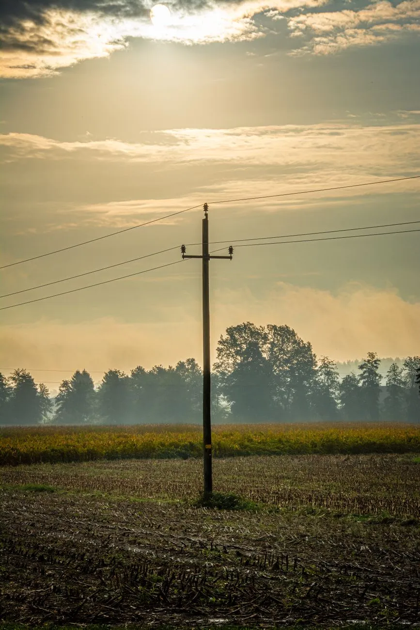 Sunrise In The Countryside