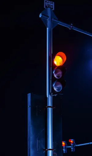 Night Traffic Light