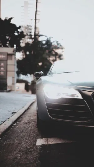 Luxury Car On The Street
