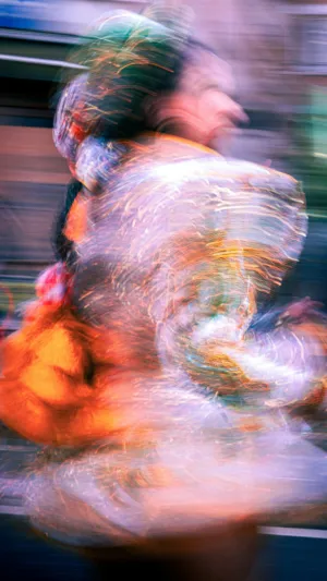 Blurry Runner